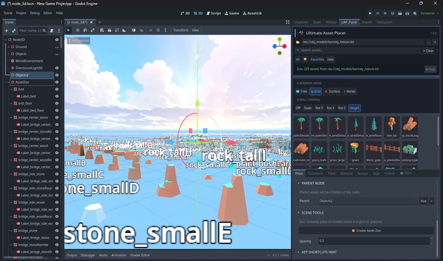 Screenshot 15 for Ultimate Asset Placer Godot 4.5+ (GD Script)