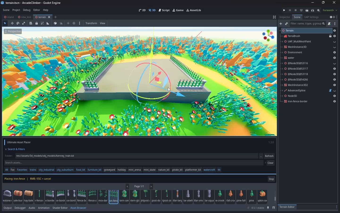 Screenshot 7 for Ultimate Asset Placer Godot 4.5+ (GD Script)