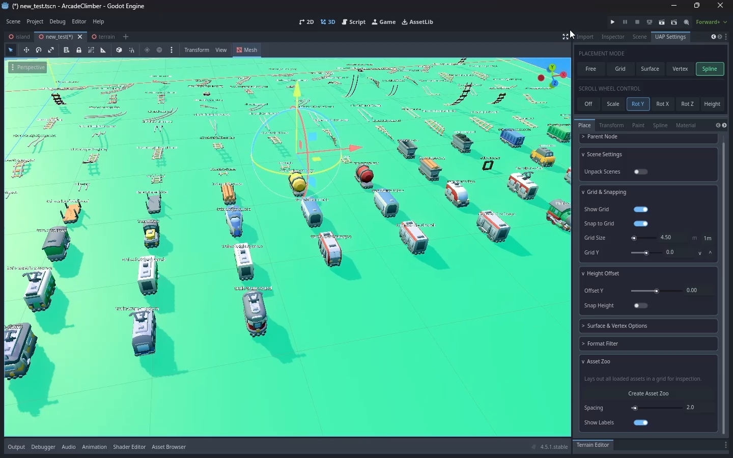 Screenshot 2 for Ultimate Asset Placer Godot 4.5+ (GD Script)
