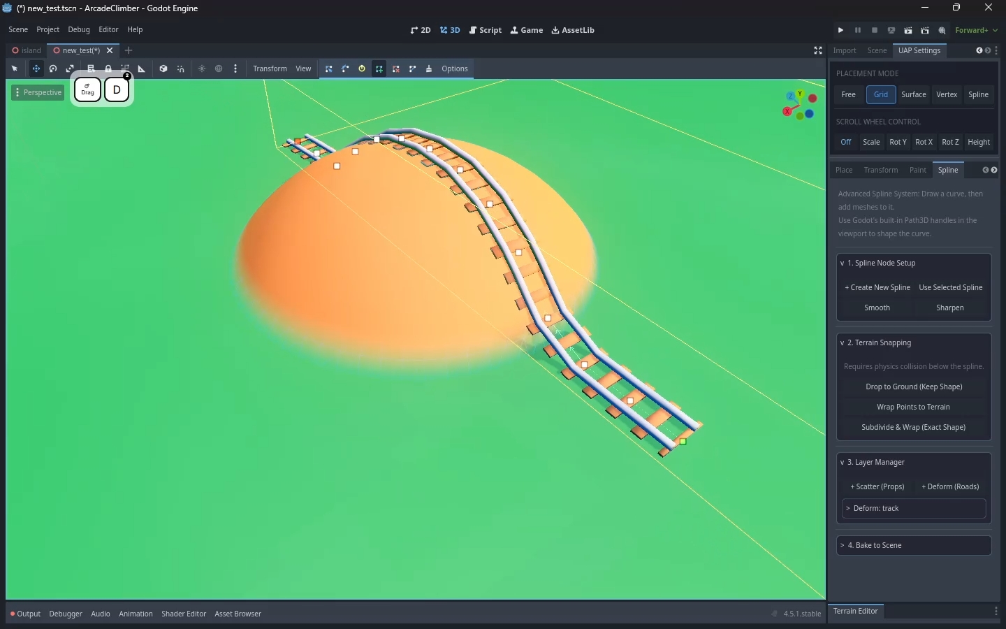 Screenshot 4 for Ultimate Asset Placer Godot 4.5+ (GD Script)