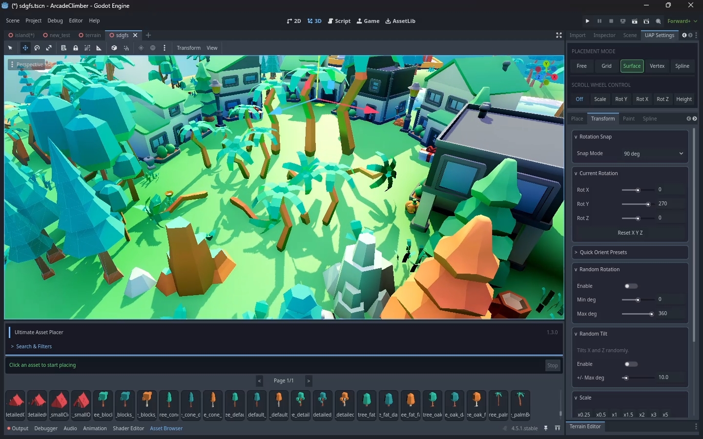 Screenshot 8 for Ultimate Asset Placer Godot 4.5+ (GD Script)