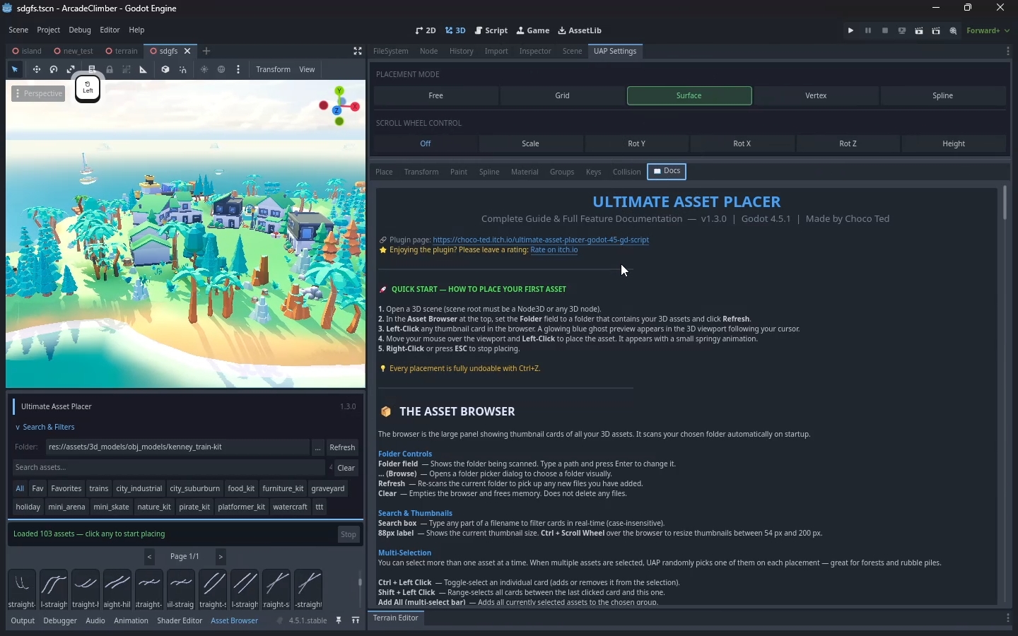 Screenshot 10 for Ultimate Asset Placer Godot 4.5+ (GD Script)
