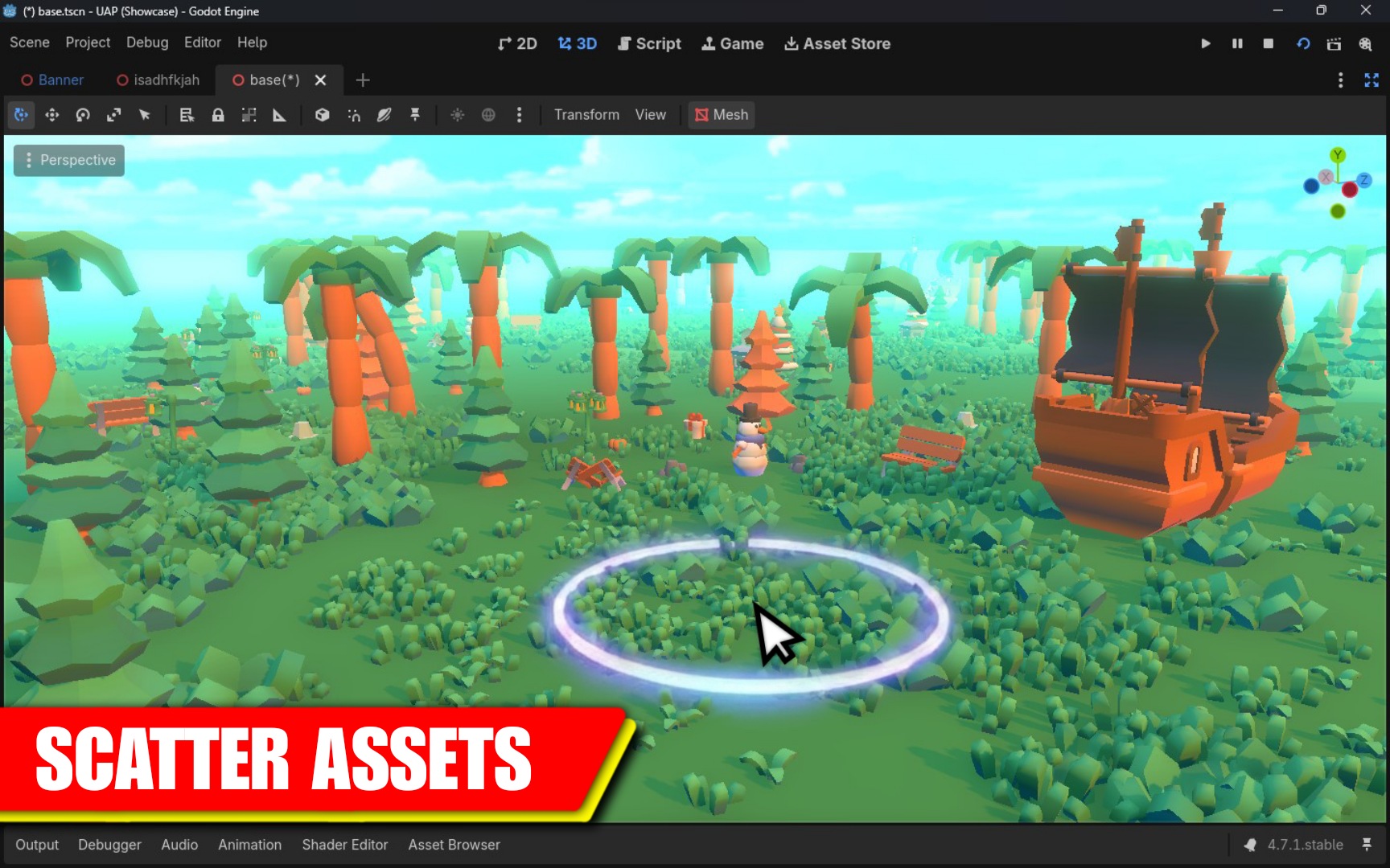 Screenshot 2 for Ultimate Asset Placer Godot 4.5+ (GD Script)