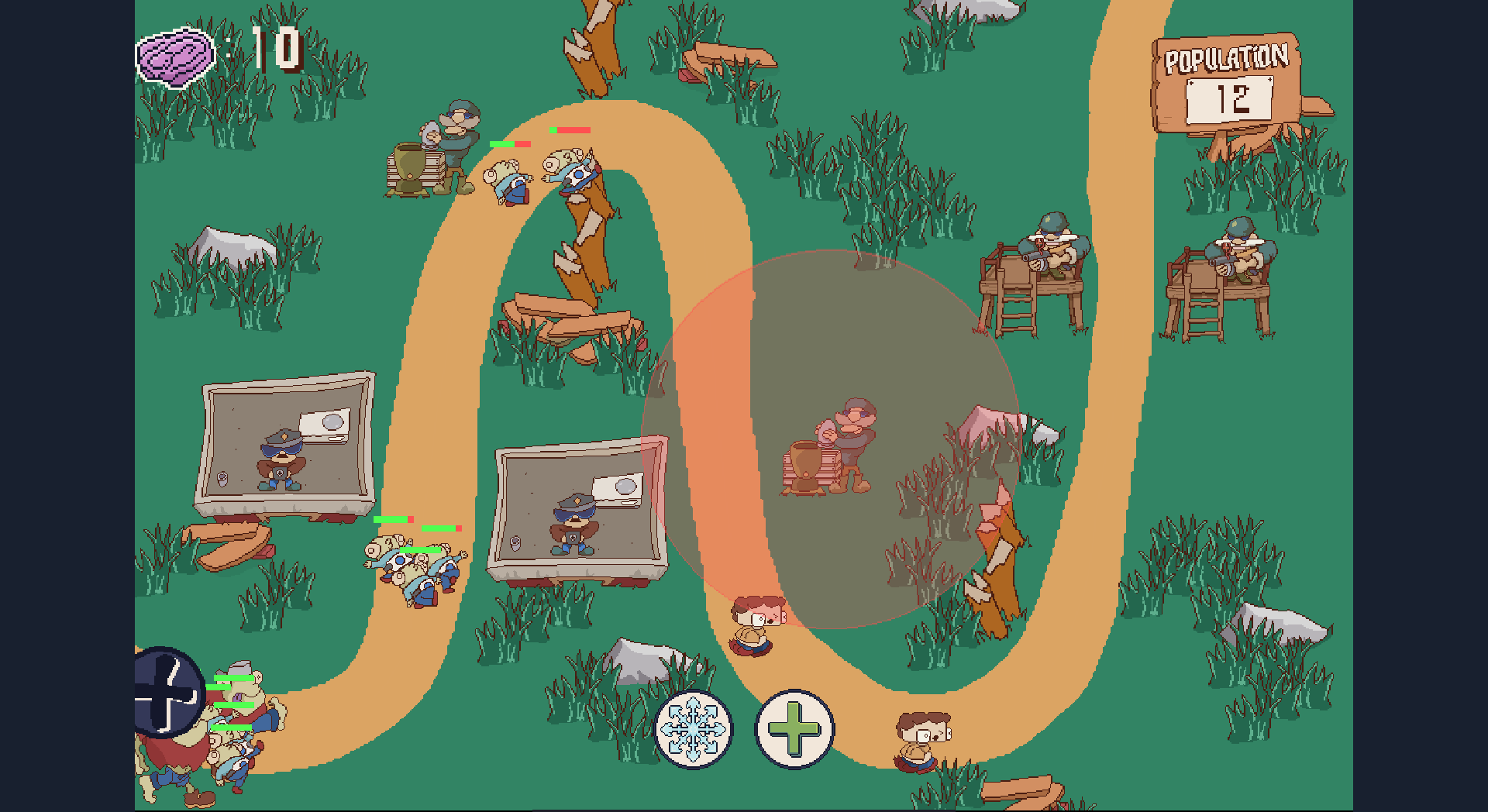 Screenshot 3 for March of the Zomblez