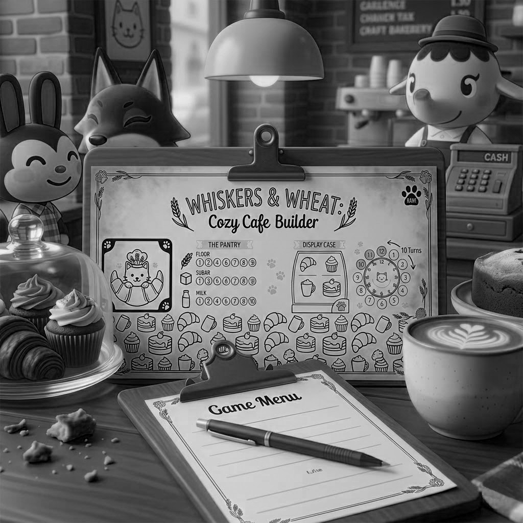 Screenshot 3 for WHISKERS & WHEAT: Cozy Cafe Builder