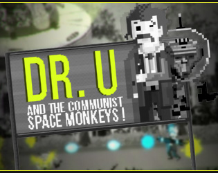 Cover image for Dr. U and the Communist Space Monkeys