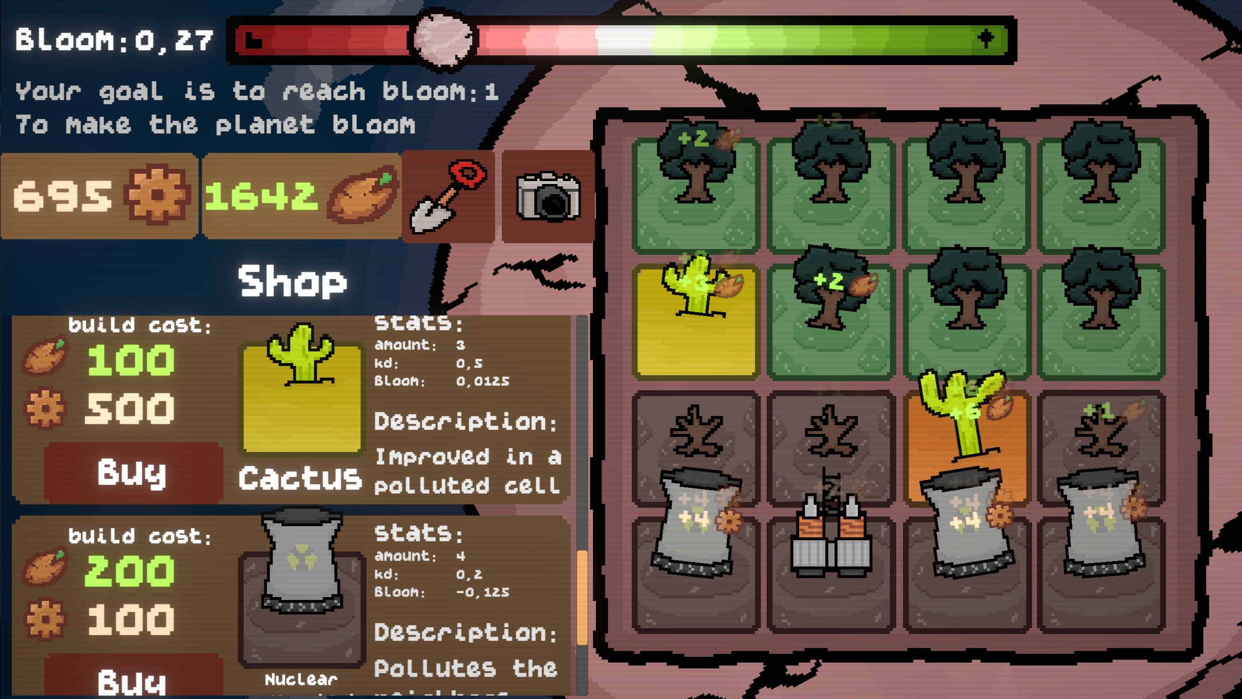 The blooming Planet by leshaqw for March Game Jam 26 - itch.io