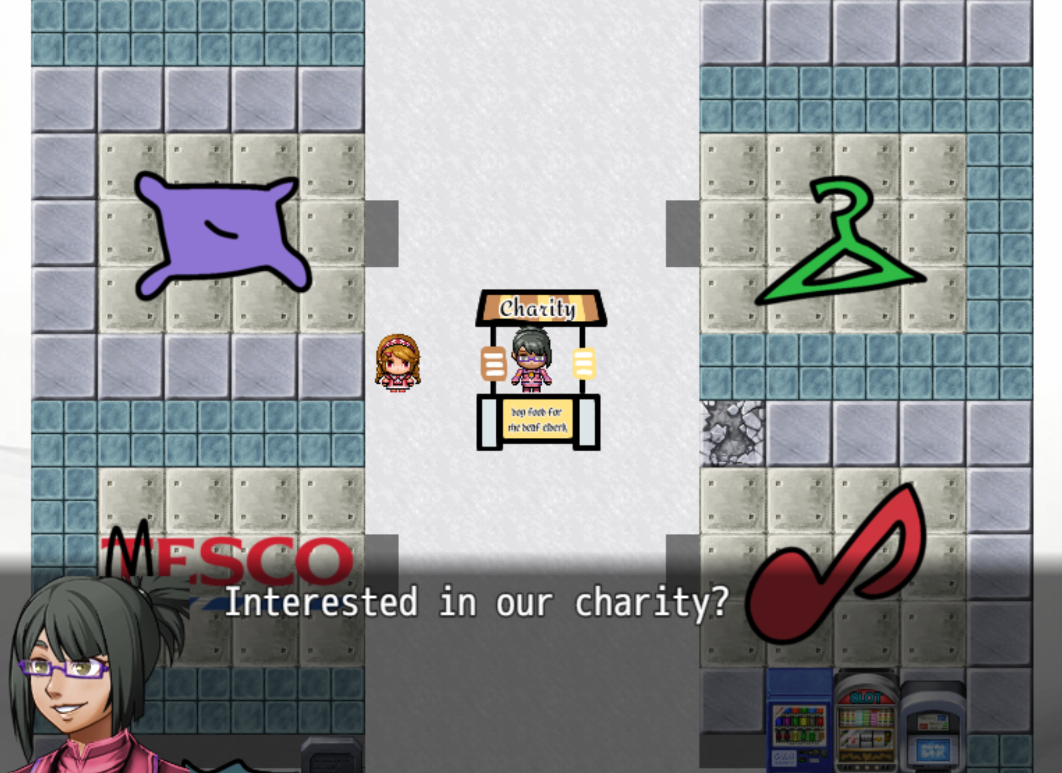 Screenshot 2 for Evil and Weird Ominous Shopping Centre!!!