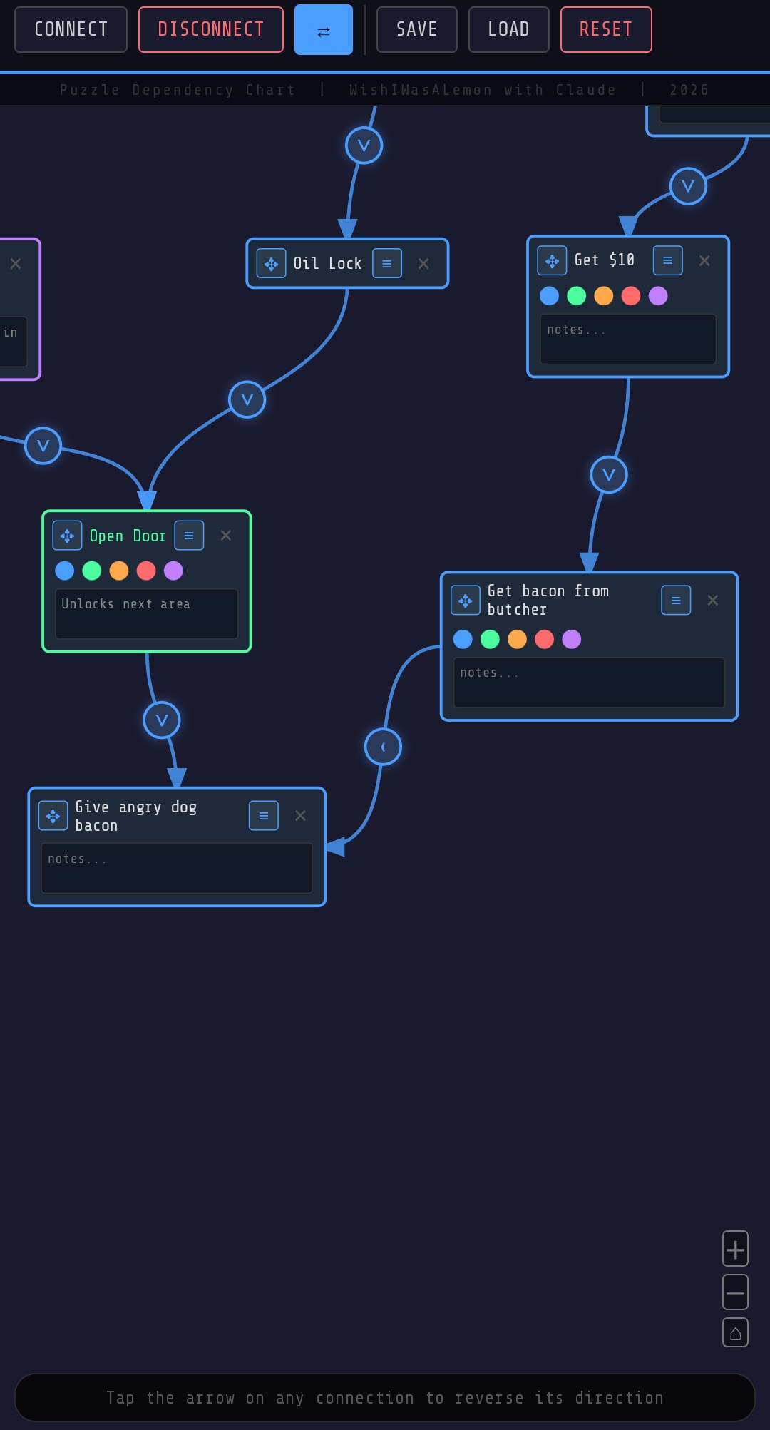Screenshot 5 for Puzzle Dependency Chart