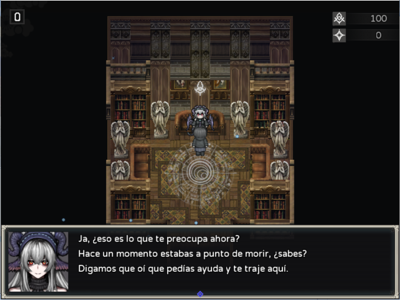 Screenshot 6 for Traduccion al español Cradle of Terror: flower to you
