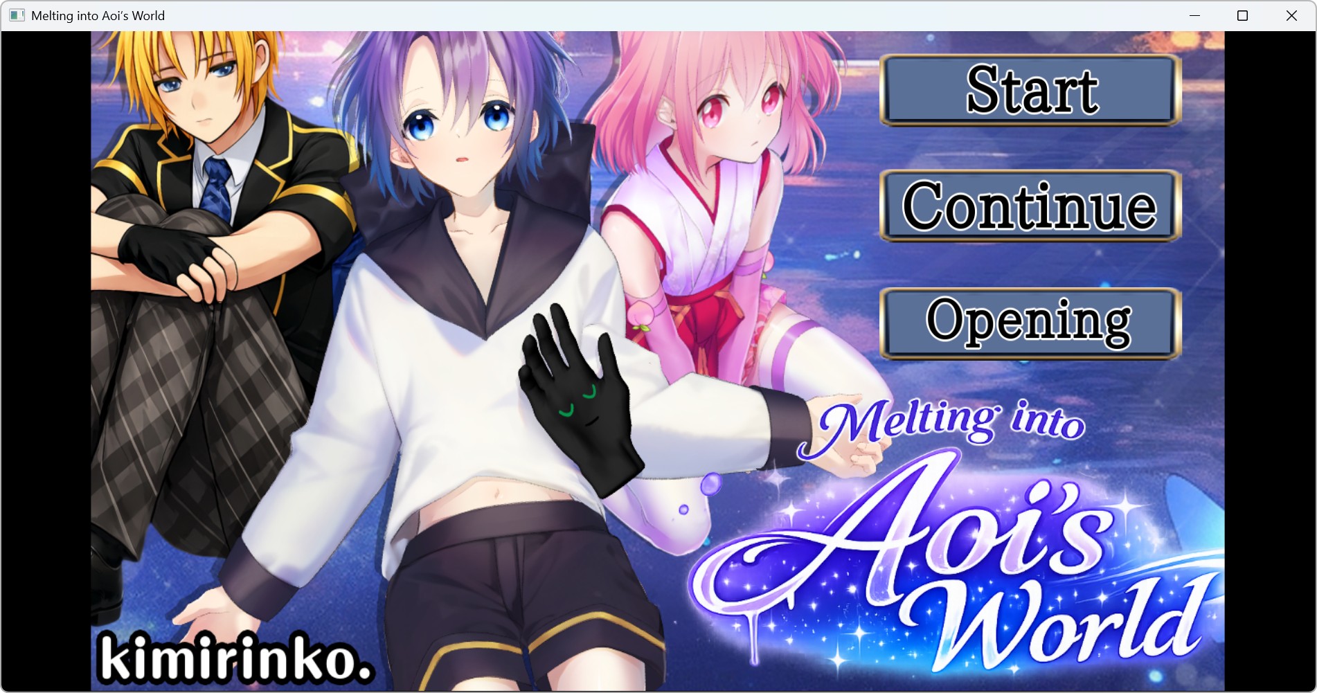 Screenshot 2 for Melting into Aoi’s World