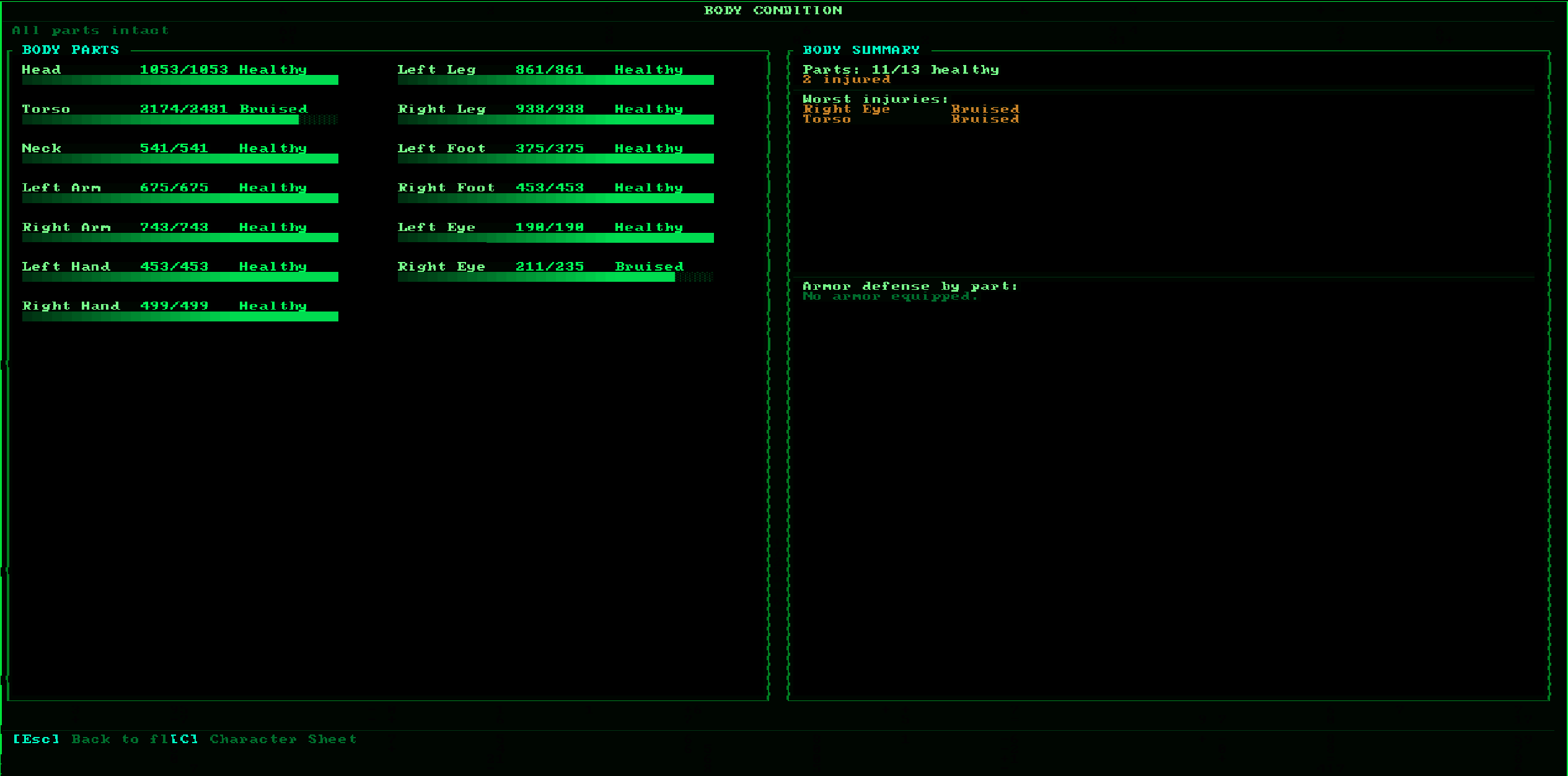 Screenshot 4 for CHAOS RPG