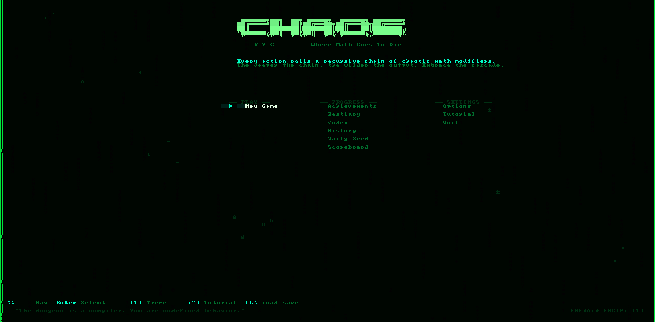 Screenshot 5 for CHAOS RPG