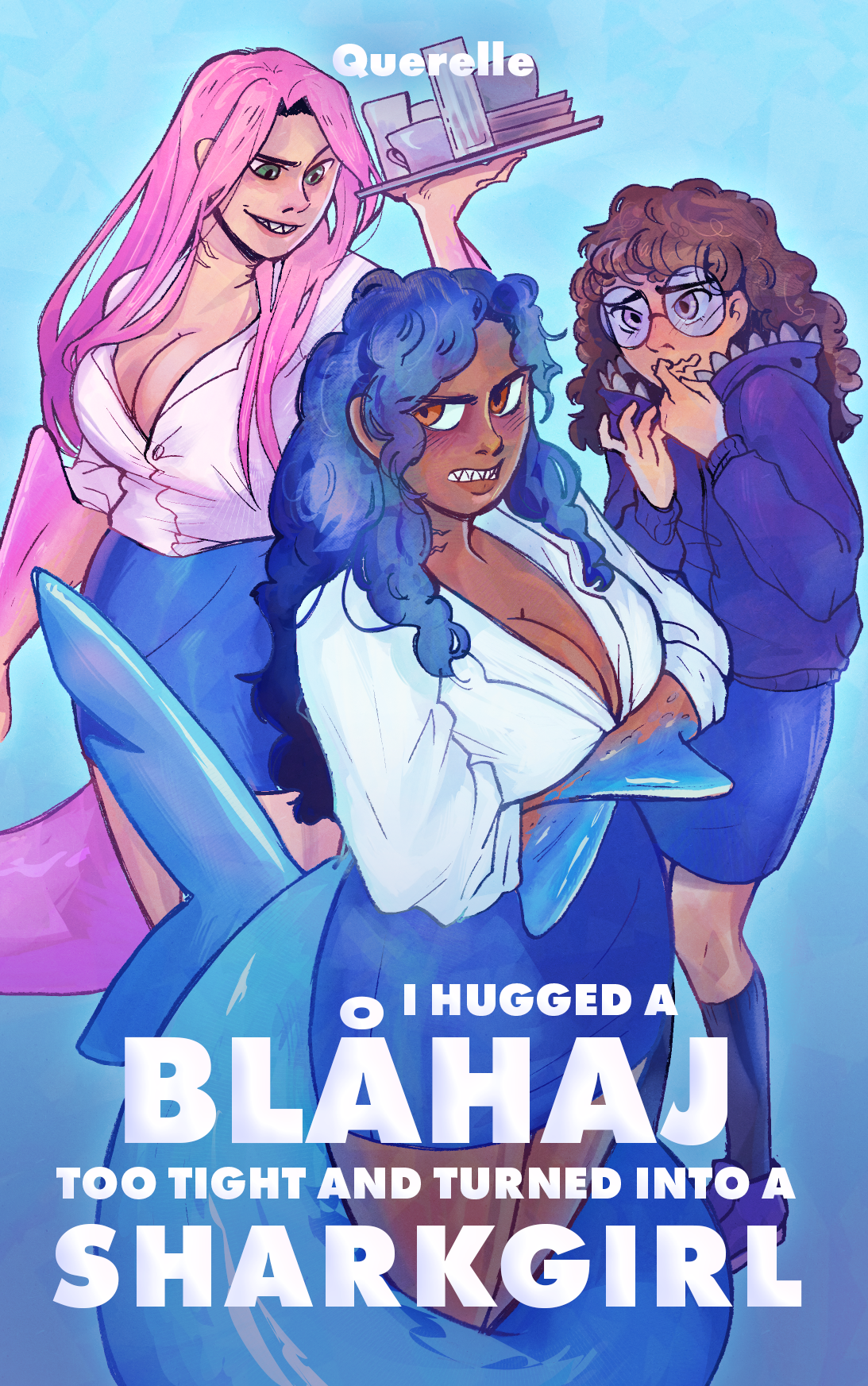 Screenshot 2 for I Hugged a Blåhaj Too Tight and Turned Into a Sharkgirl