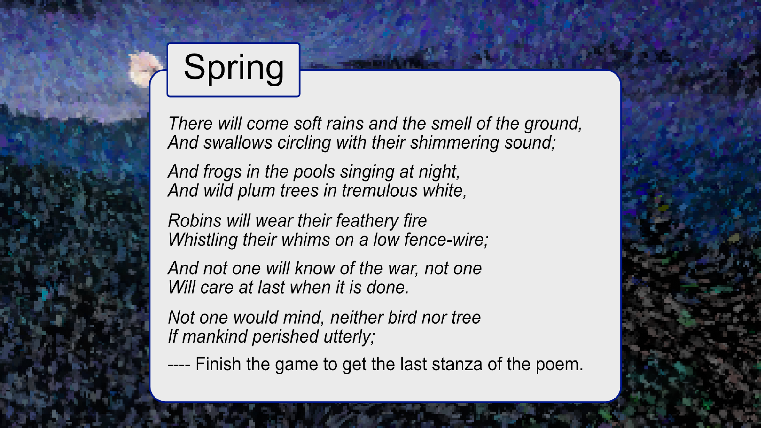 Screenshot 2 for There Will Come Soft Rains