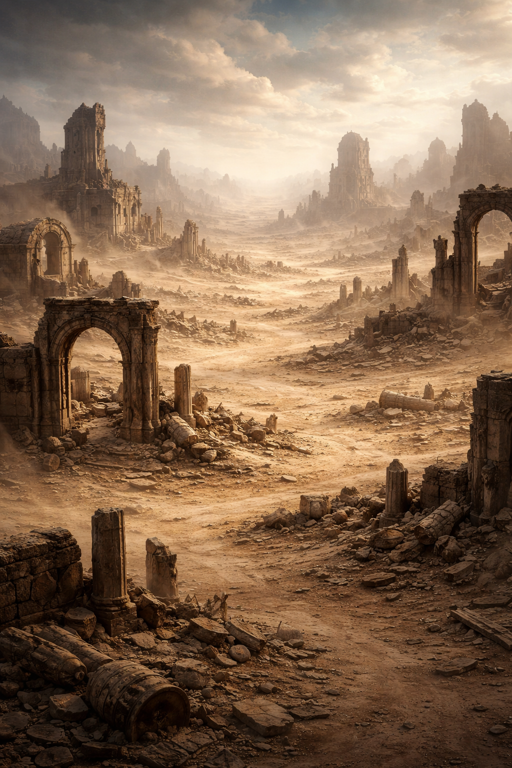 Formidable Landscapes 100+ Fantasy Landscapes: Mountains, Wastelands, Deserts by jira77