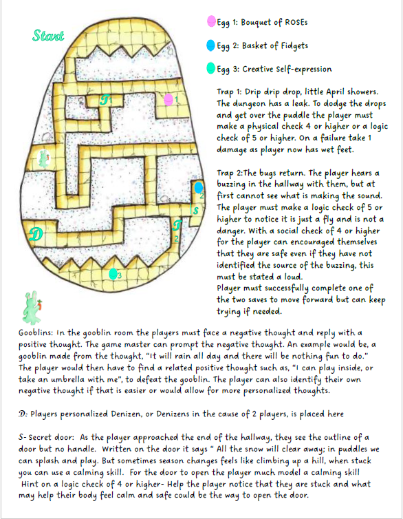 Screenshot 2 for Daunting Denizens, Egg-cellent Escapade