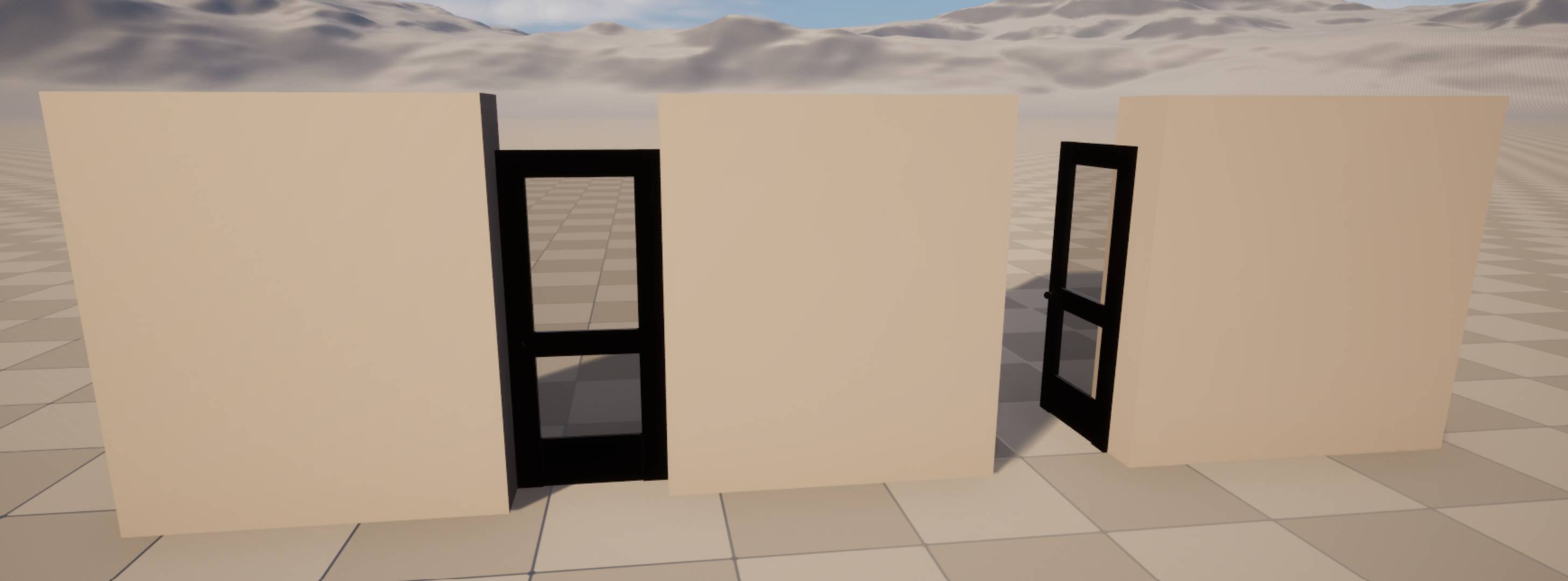 Simple Interactive Door System (UE5 Blueprint) by LudmilaDev
