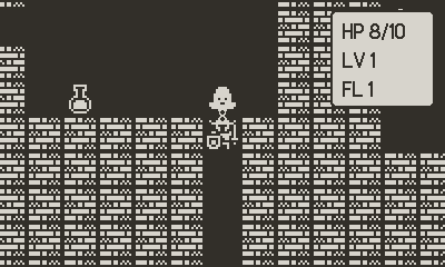 Gameplay gif showing combat and exploring the map