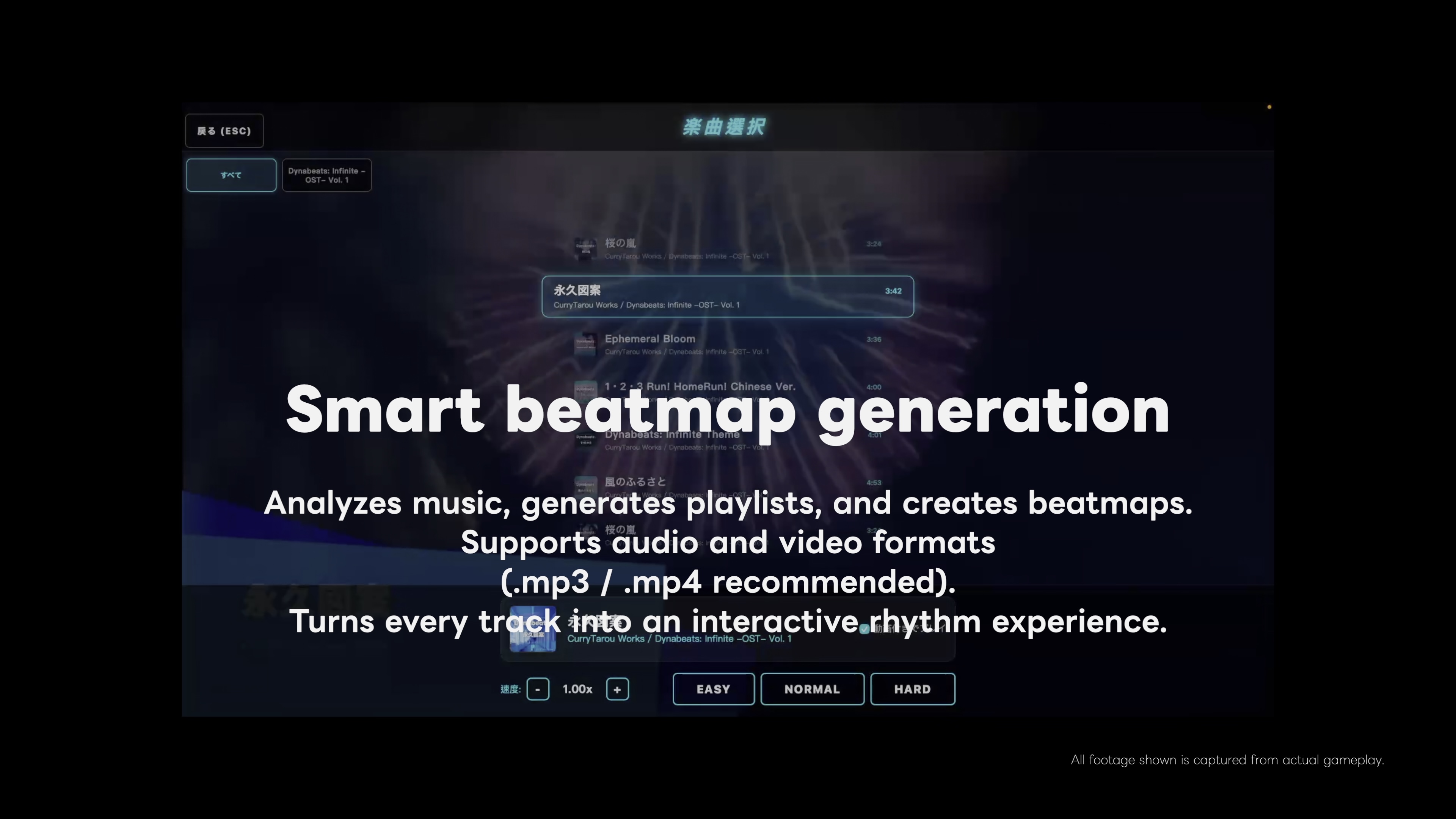 Screenshot 4 for Dynabeats: Infinite - Turn Your Music Into a Rhythm Game