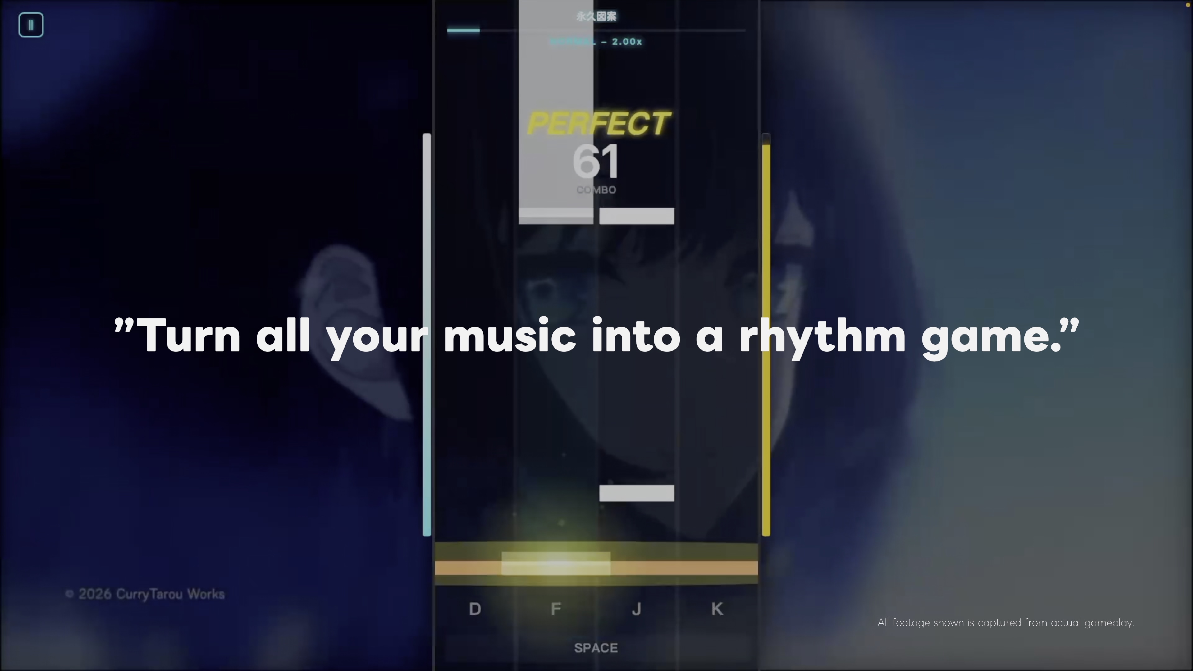 Screenshot 2 for Dynabeats: Infinite - Turn Your Music Into a Rhythm Game