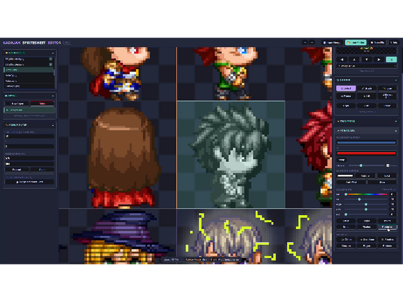Kadajah's RPG Maker SpriteSheet Editor by Kadajah
