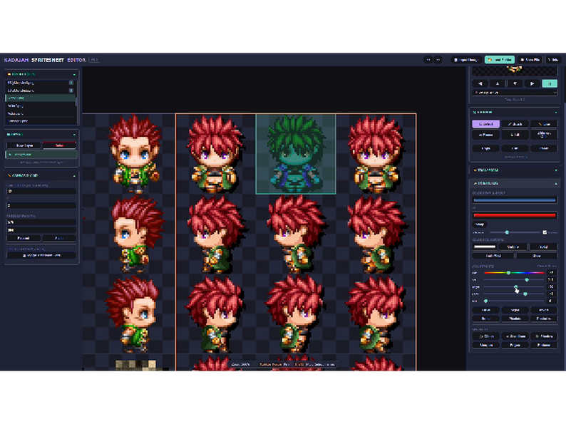 Kadajah's RPG Maker SpriteSheet Editor by Kadajah