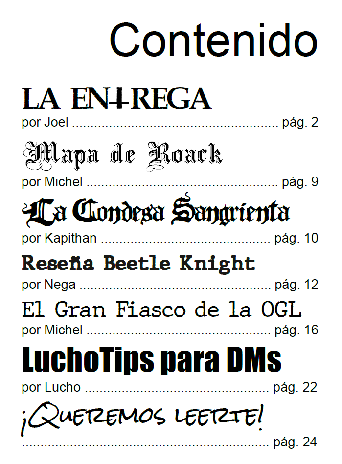 Screenshot 3 for Heraldos Fanzine #1