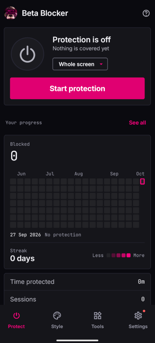 Screenshot 2 for Beta Blocker Android