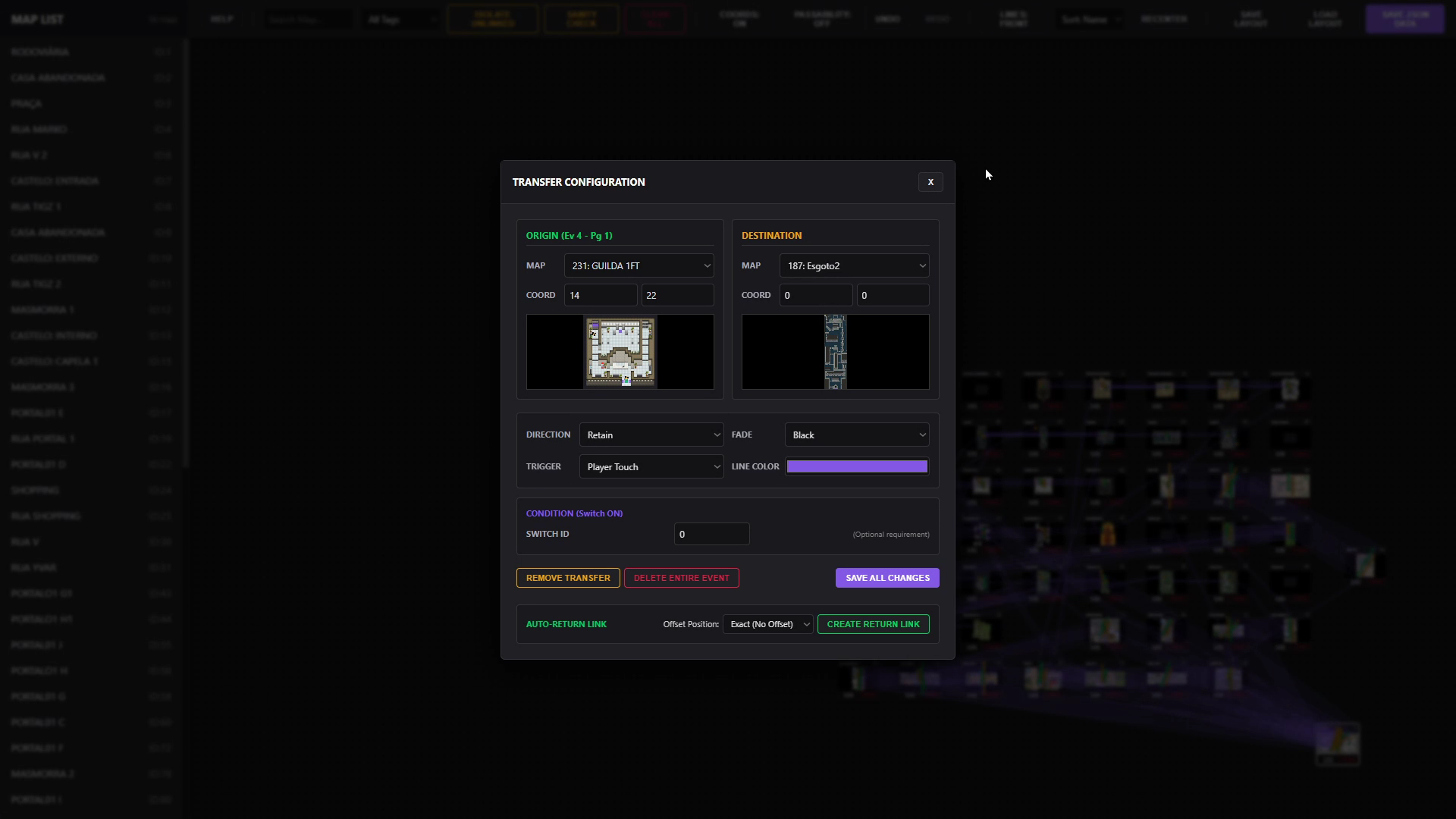 Kadajah's ToriAllPaths - Visual Map Transfer Editor for RPG Maker MZ by ...