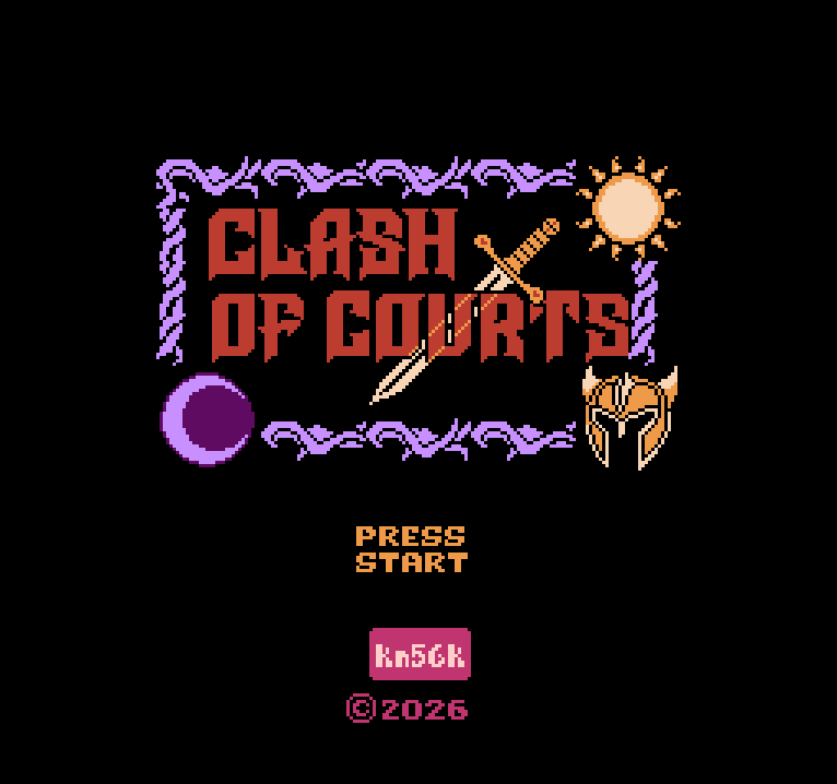 Screenshot 3 for Clash of Courts [NES]