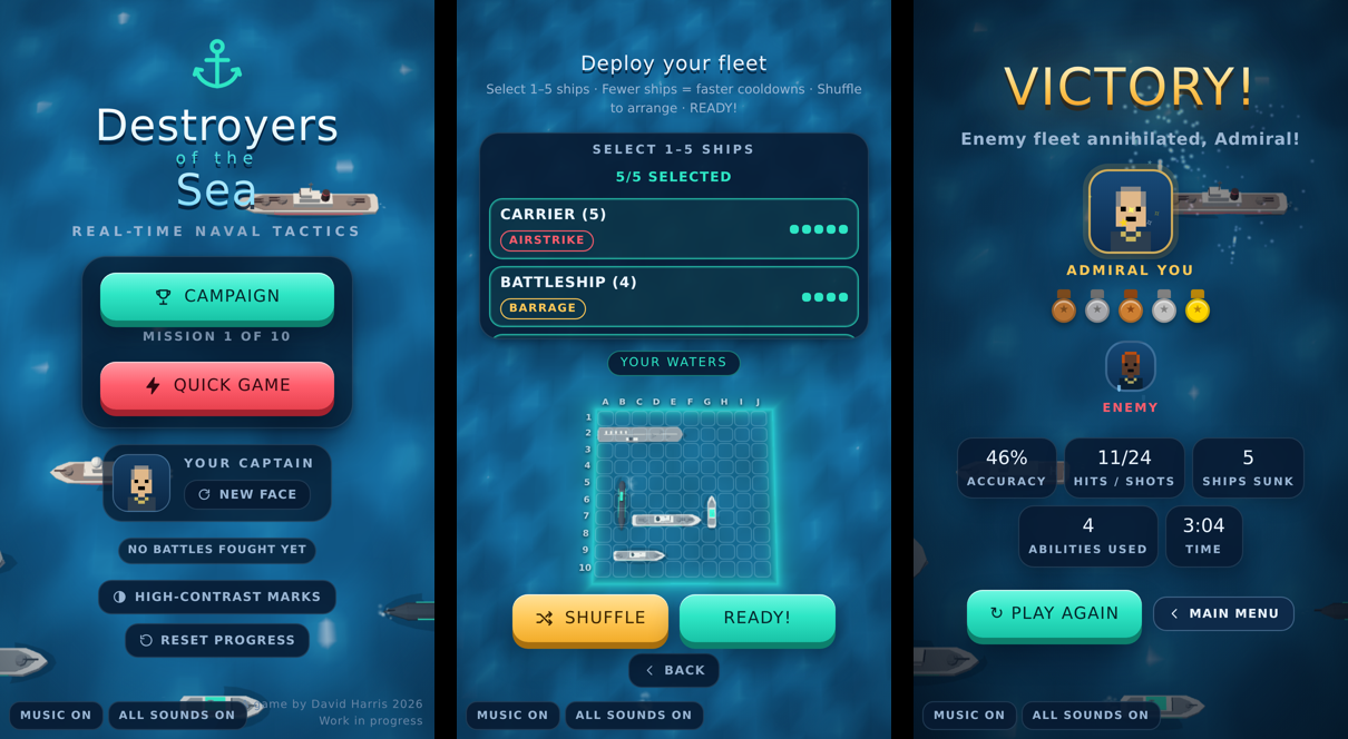 Screenshot 3 for Destroyers of the Sea