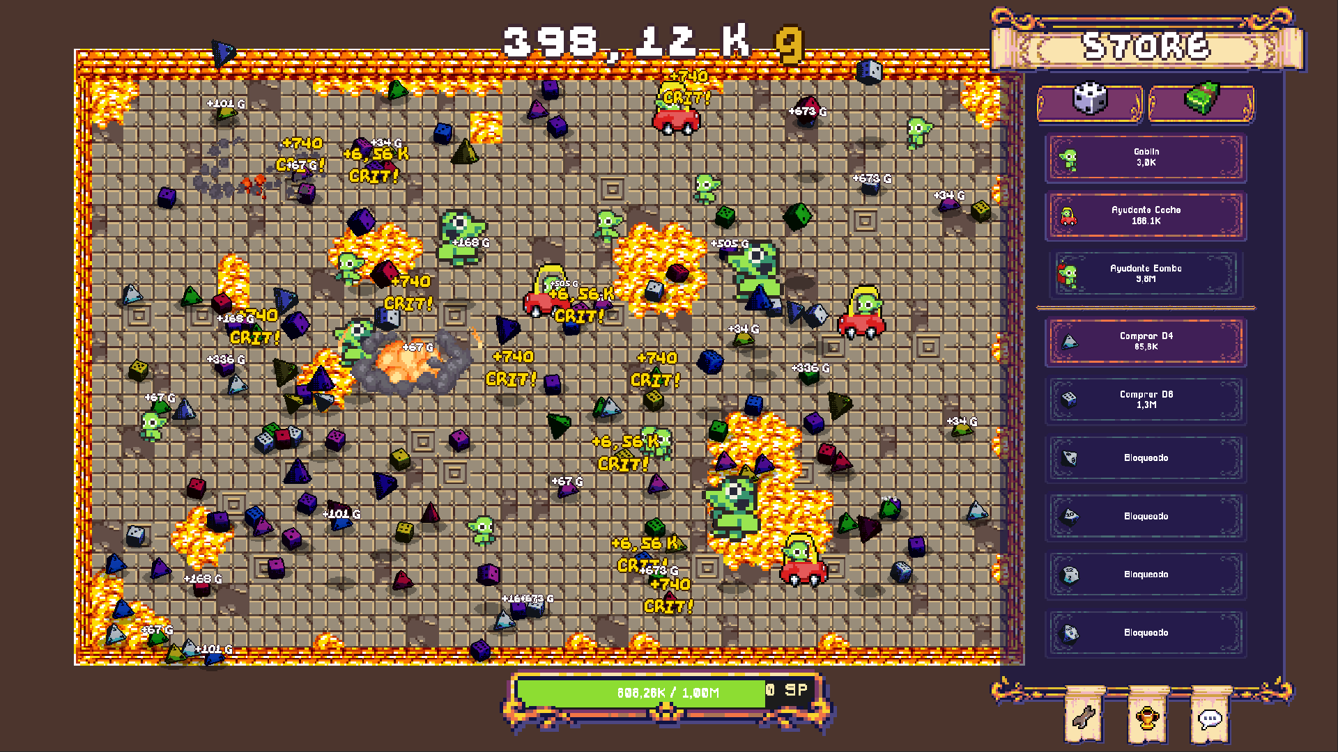 Screenshot 5 for Dice Goblins Clicker- Demo