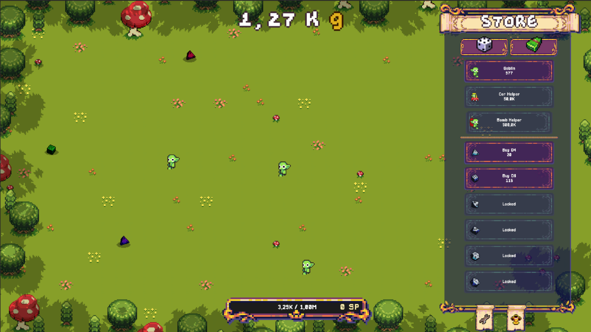 Screenshot 2 for Dice Goblins Clicker- Demo