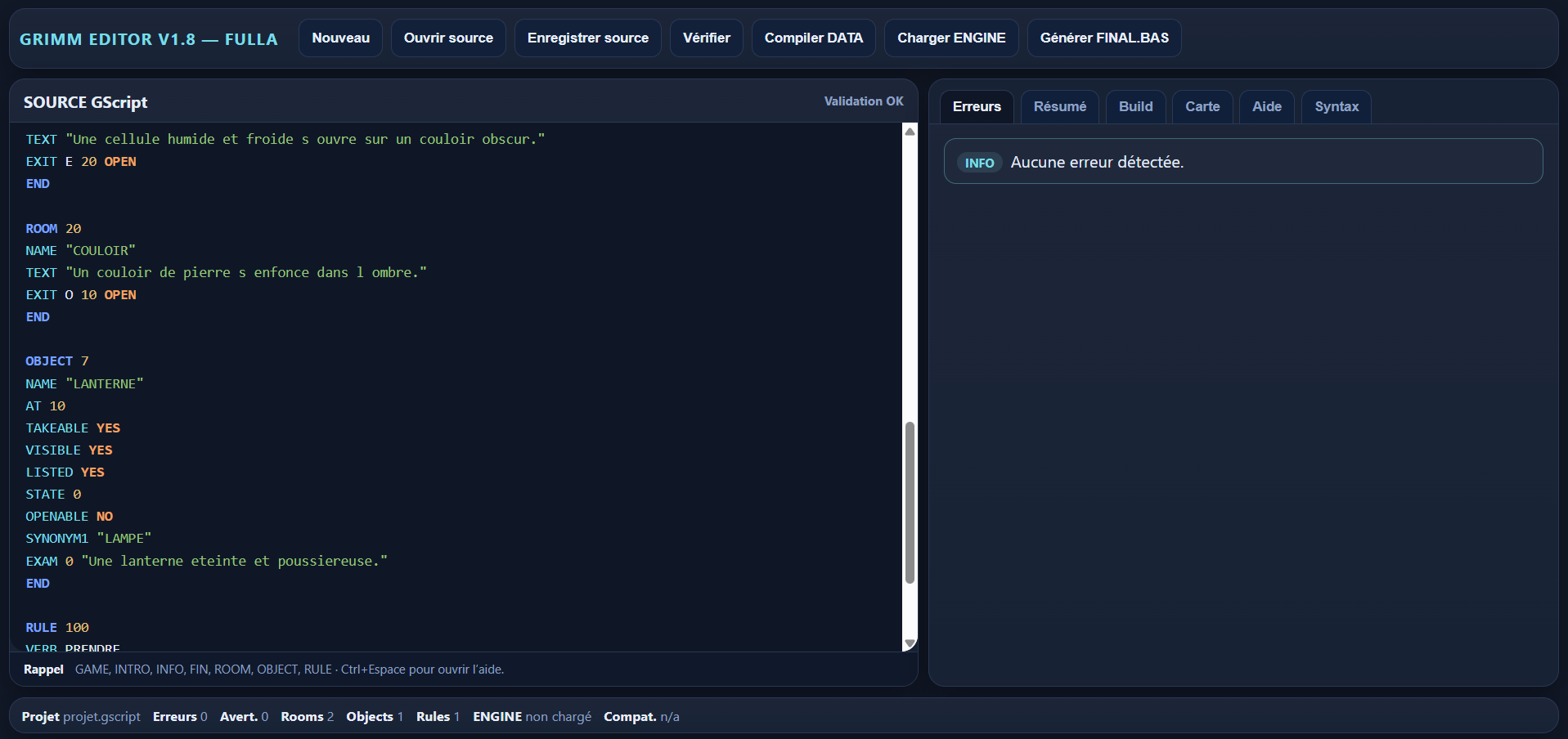 Screenshot 2 for GRIMM CPC