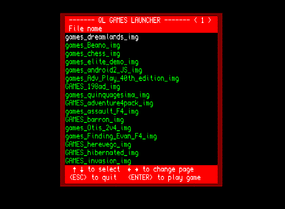 Screenshot 3 for QL games on Next QL core