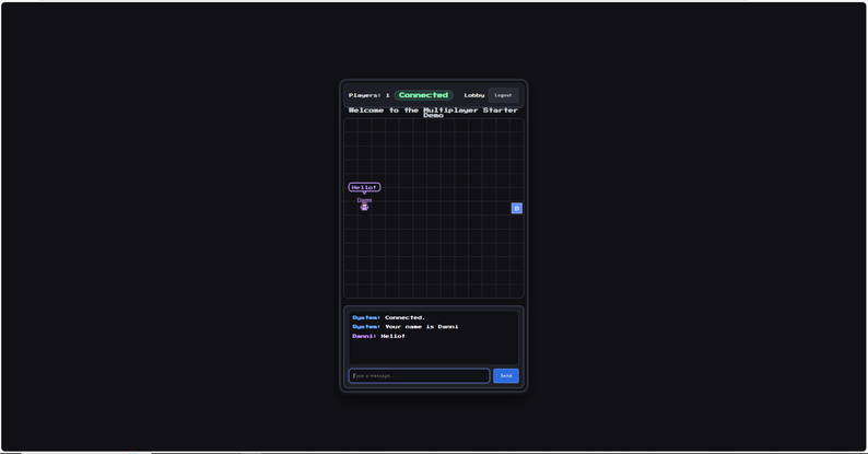 Browser Multiplayer Starter Kit – Node.js + WebSockets (Real-Time ...