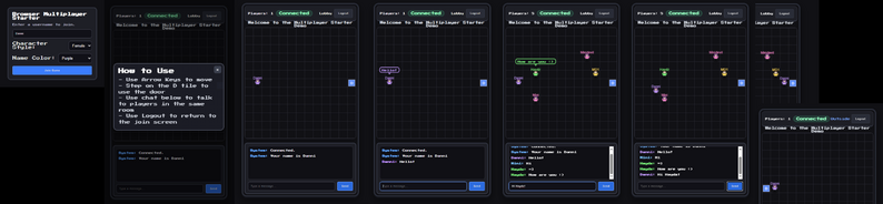 Browser Multiplayer Starter Kit – Node.js + WebSockets (Real-Time ...