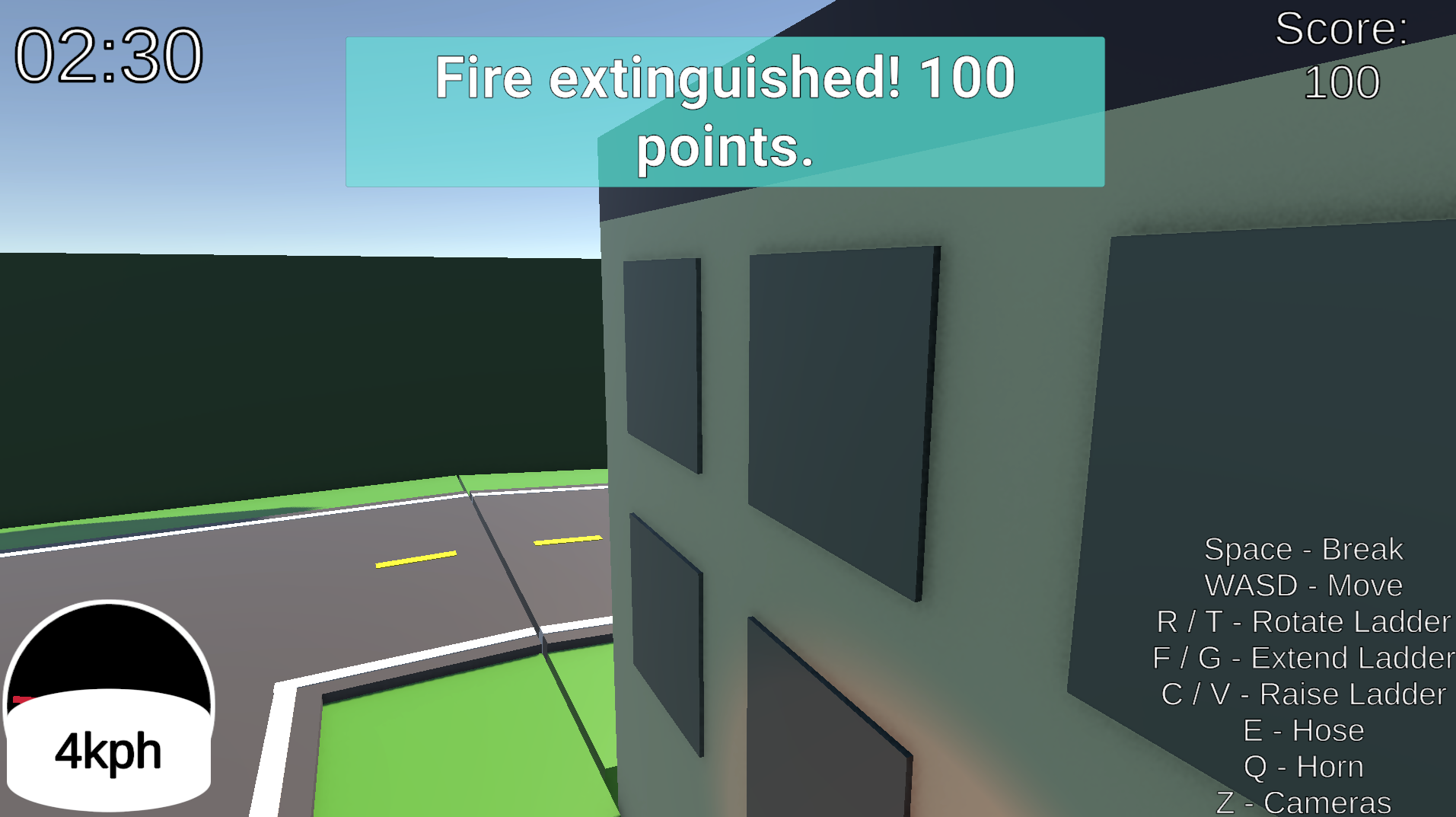 Racing Fire Engine Prototype by RussellYes