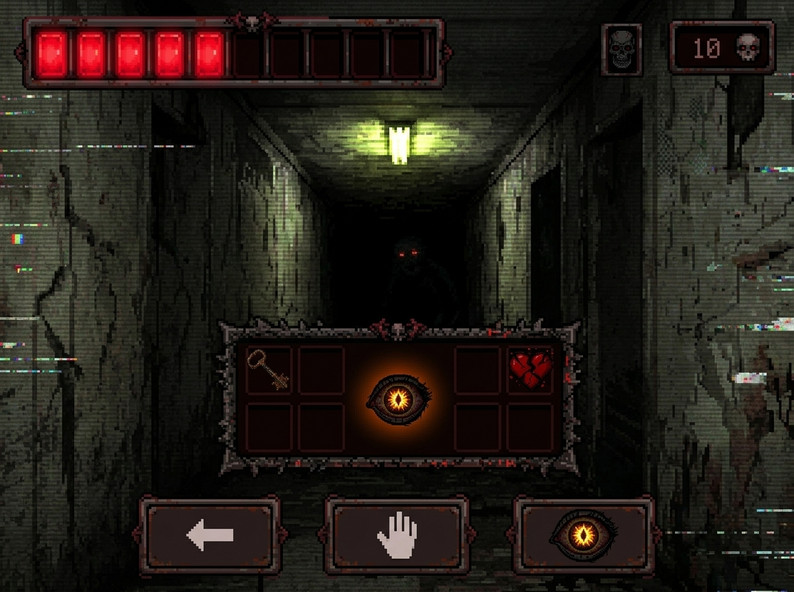Horror Button Uiimage Pixel Horror UI Pack – 200+ Assets (Panels, Buttons, Bars, Icons ...