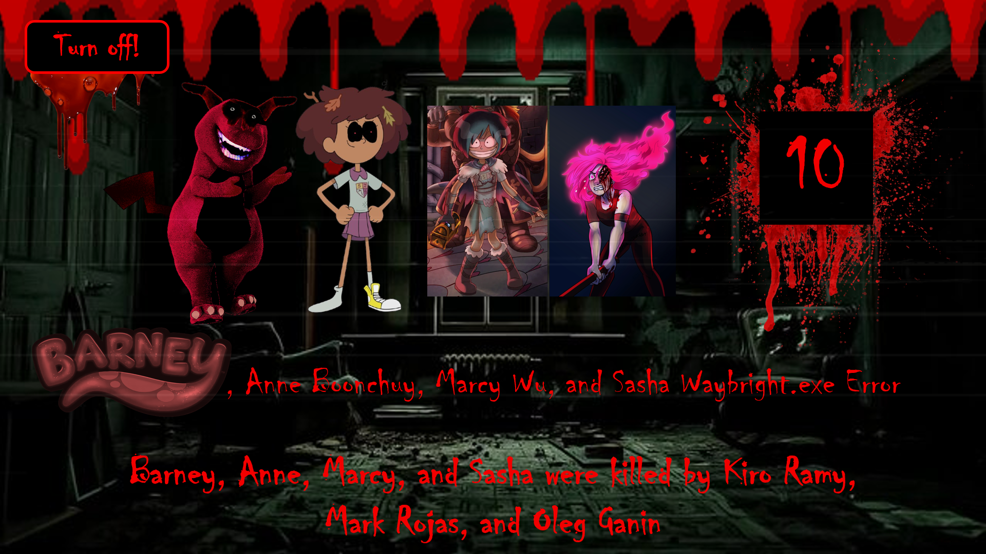 Screenshot 7 for Barney, Marcy Wu, Anne Boonchuy, and Sasha Waybright Error