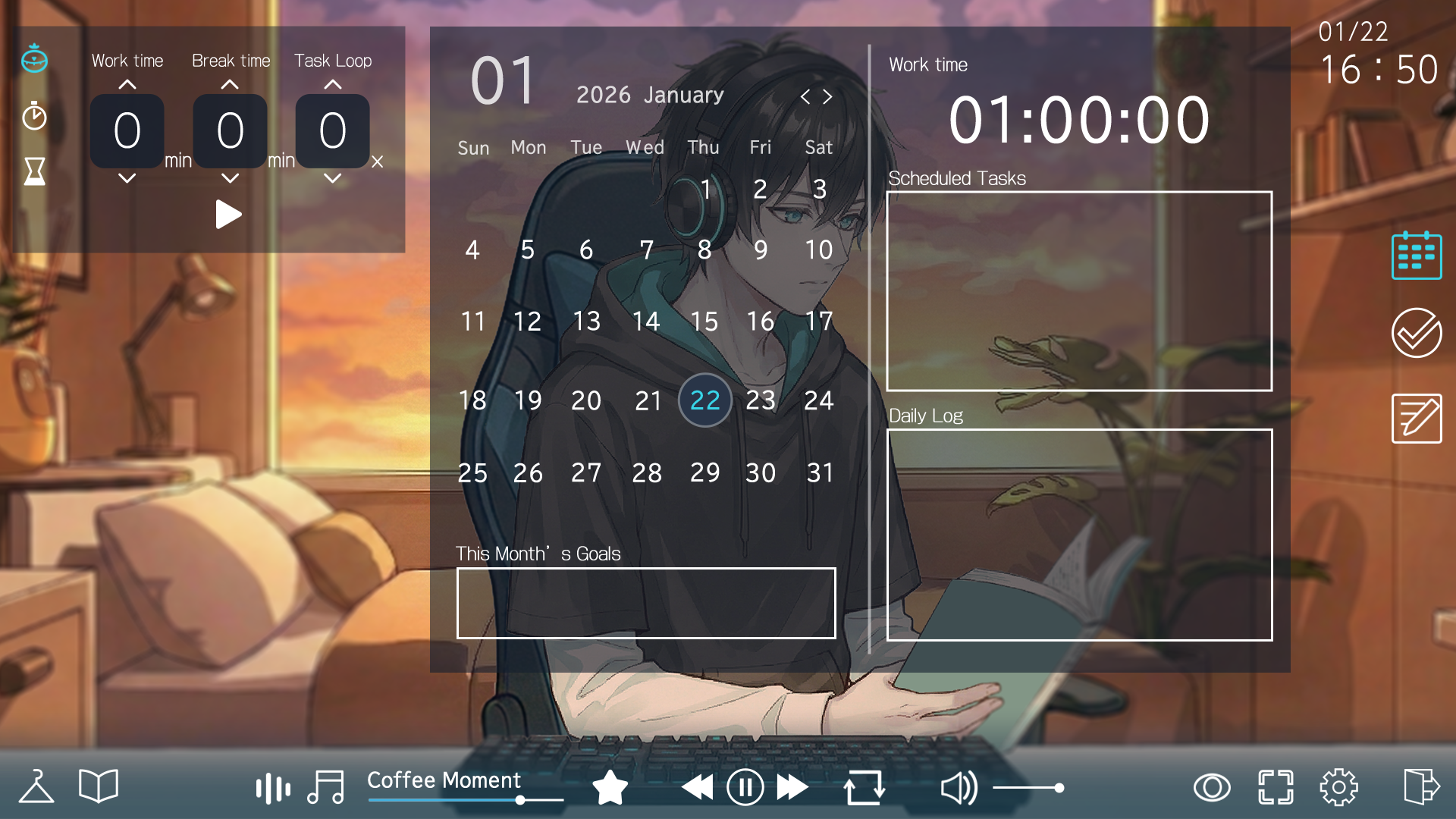 Screenshot 3 for Mellow Echoes:Lo-Fi Moments