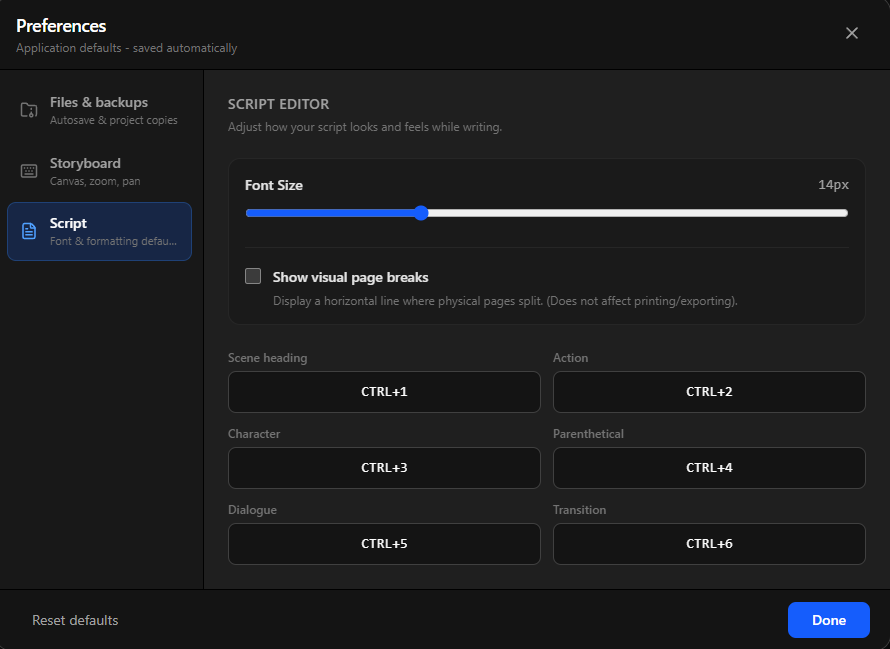 Screenshot 6 for Scriptboard