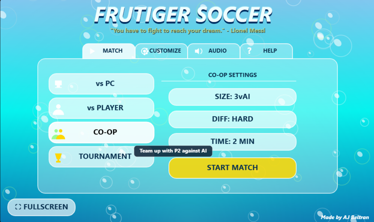 Screenshot 6 for Frutiger Soccer 2026