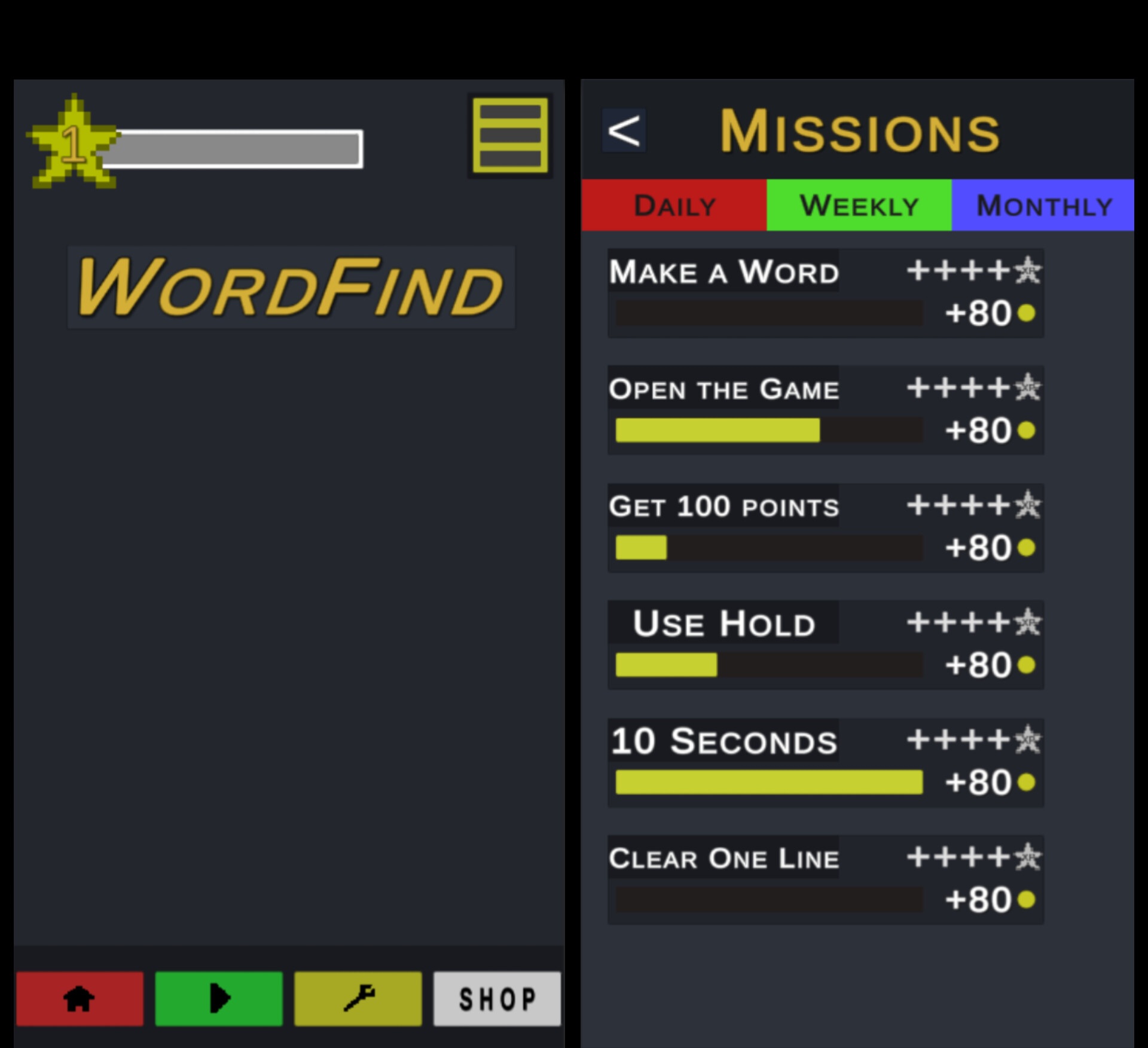 WordFind – Unity Word Game Template by LualGames07