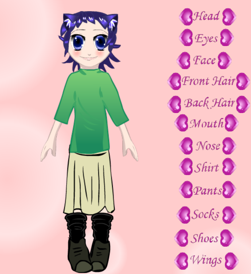 Screenshot 2 for Kawaii Dress Up Game!