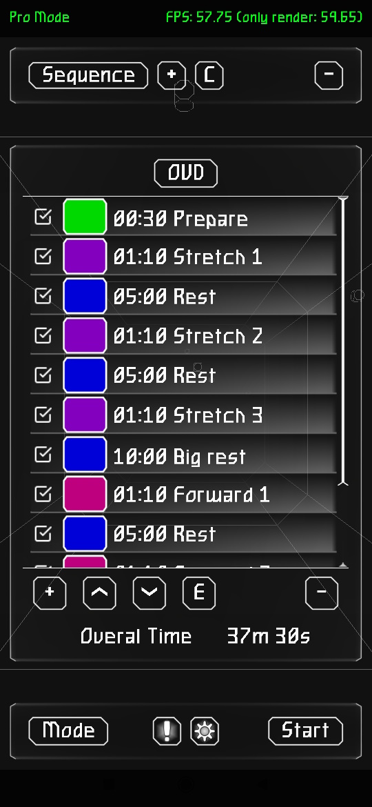 Pro mode - Training Timer 2: Zero Time by Serufu Yua