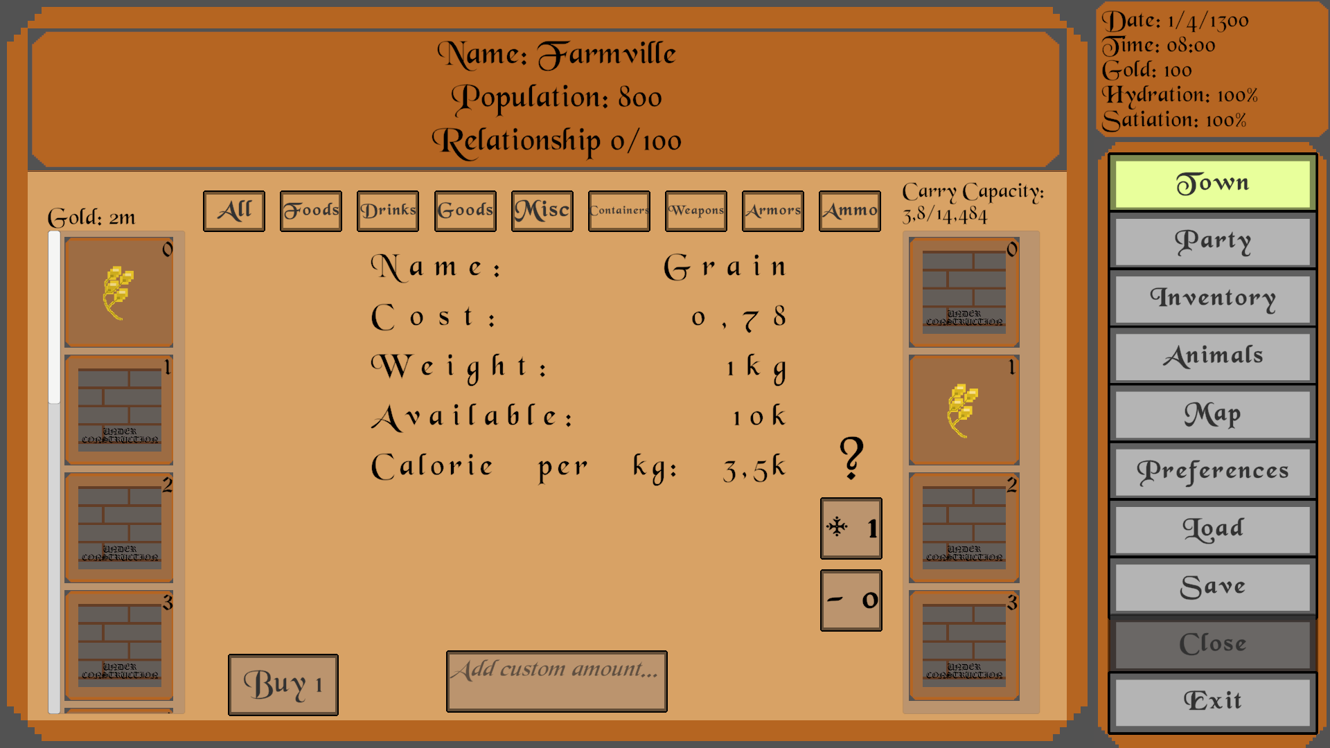 Fiefs and Trade Demo v0.2.1 by Aimless Studios