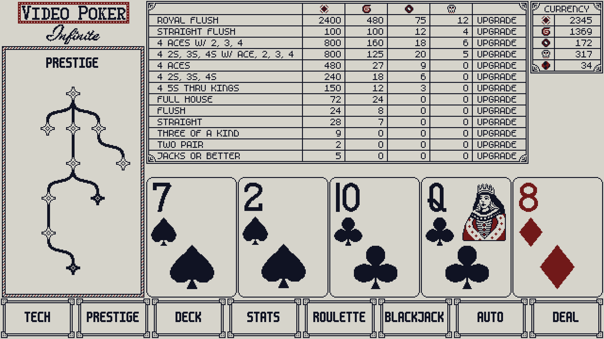 Screenshot 4 for Video Poker Infinite Demo