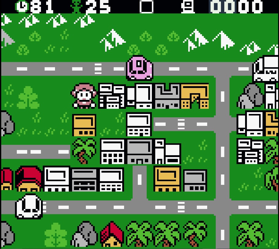 Screenshot 6 for TAXI BOY for GameBoy-GameBoyColor by PCNONOGames